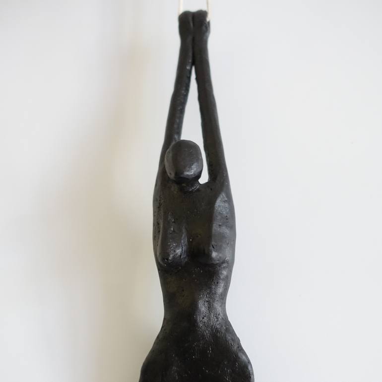 Original Figurative People Sculpture by Didier Fournier