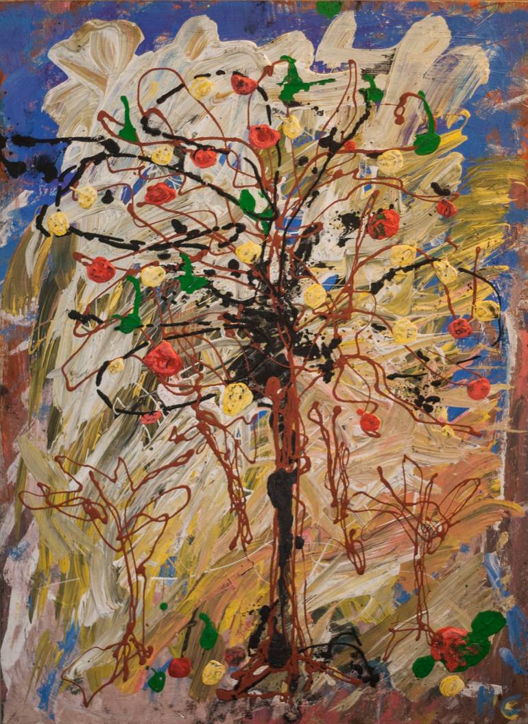 The tree of Life Painting by Natalia Sergeeva | Saatchi Art