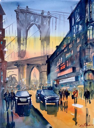 Print of Impressionism Cities Paintings by Emin Fine Art