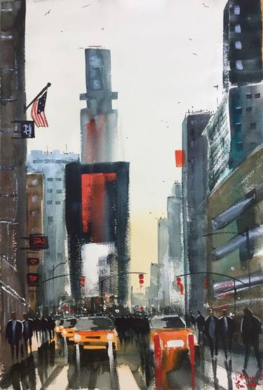 Original Architecture Paintings by Emin Fine Art