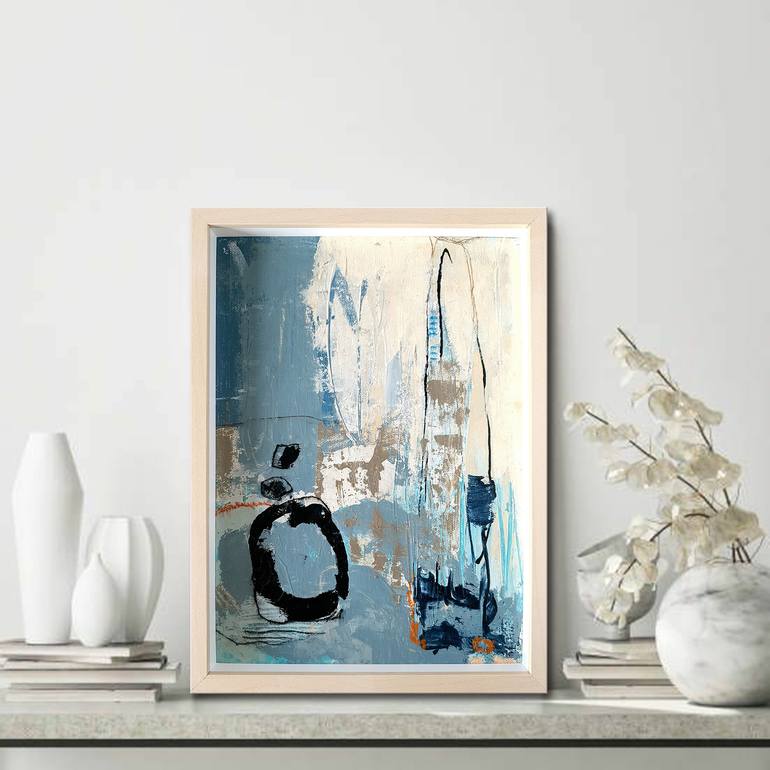 Original Abstract Painting by Iulia Paun