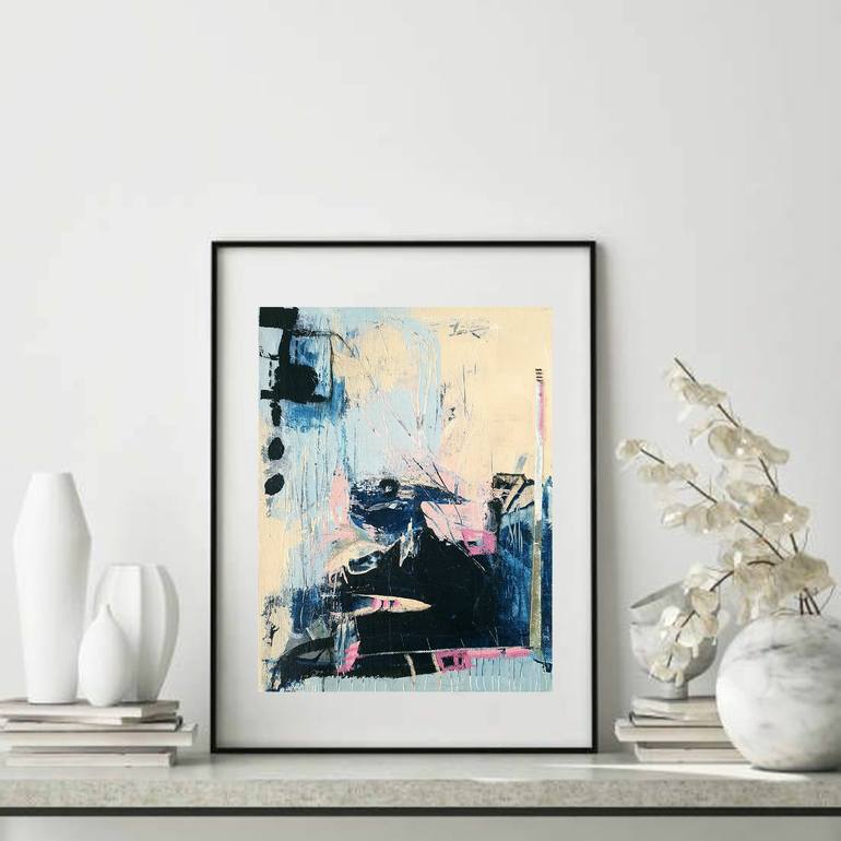 Original Abstract Painting by Iulia Paun