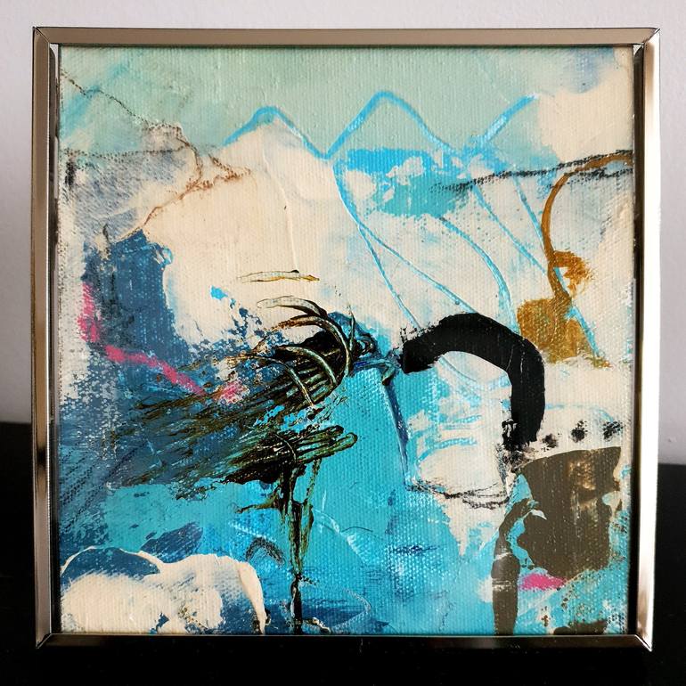 Original Abstract Painting by Iulia Paun