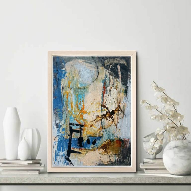 Original Abstract Painting by Iulia Paun