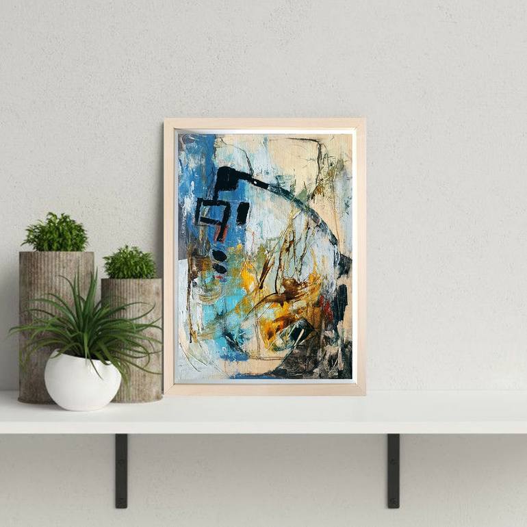 Original Abstract Painting by Iulia Paun