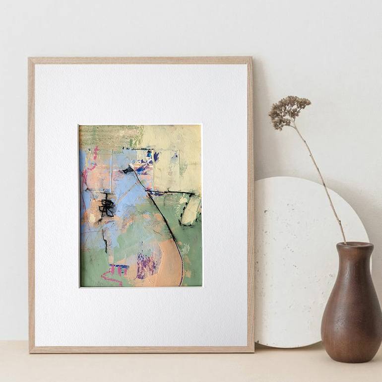 Original Abstract Painting by Iulia Paun