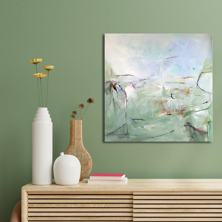 Original Abstract Painting by Iulia Paun