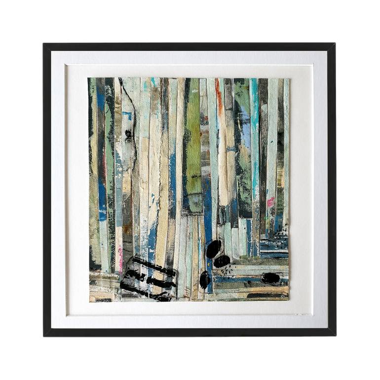 Original Abstract Mixed Media by Iulia Paun