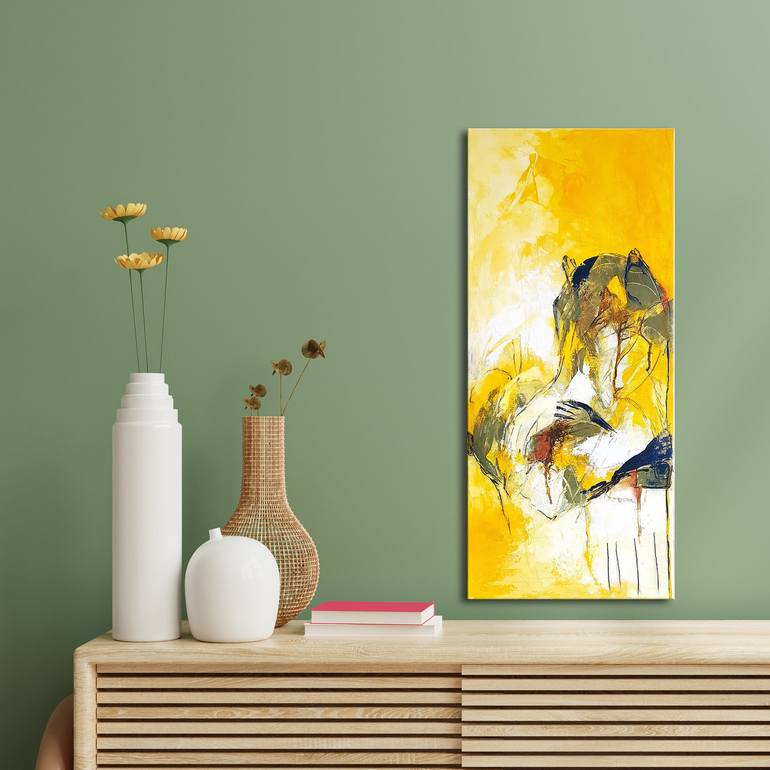 Original Abstract Painting by Iulia Paun