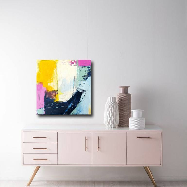 Original Abstract Painting by Iulia Paun