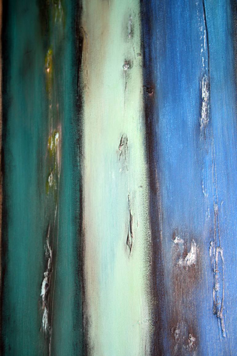 Original Abstract Geometric Painting by Iulia Paun