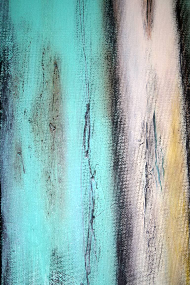 Original Abstract Geometric Painting by Iulia Paun