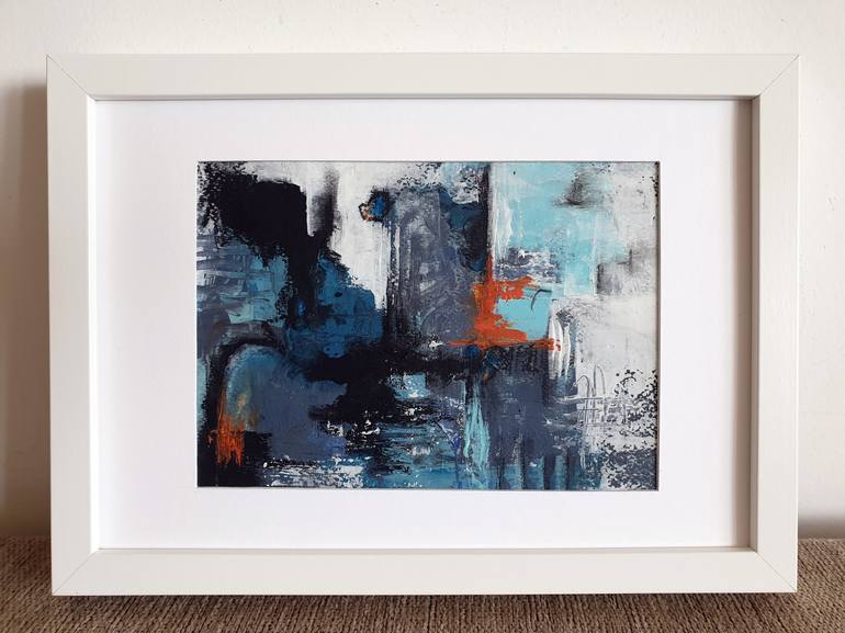 Original Expressionism Abstract Painting by Iulia Paun