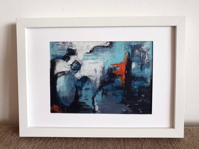 Original Expressionism Abstract Painting by Iulia Paun