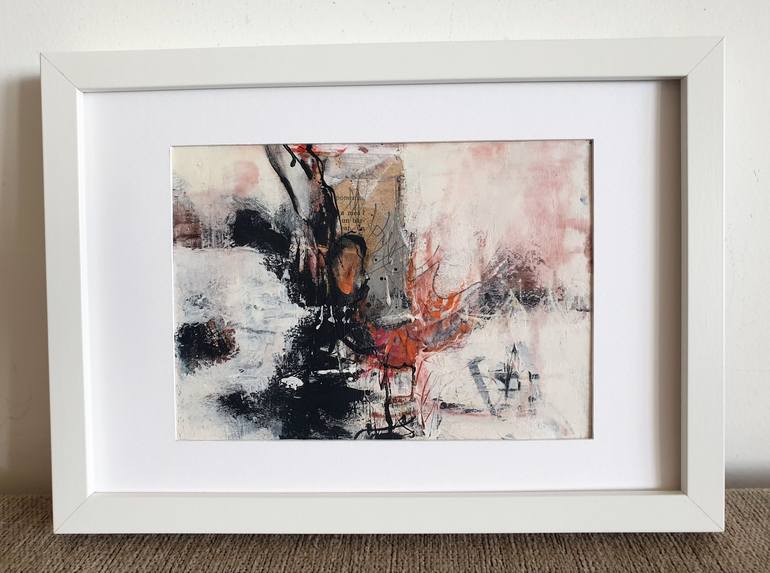 Original Expressionism Abstract Painting by Iulia Paun