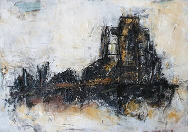 Print of Abstract Expressionism Cities Paintings by Iulia Paun