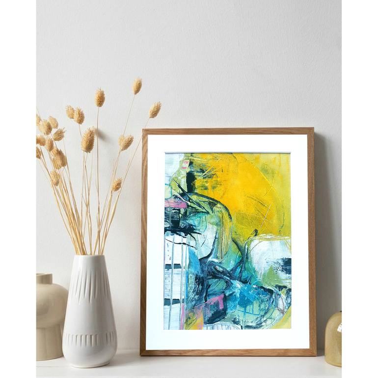 Original Abstract Painting by Iulia Paun