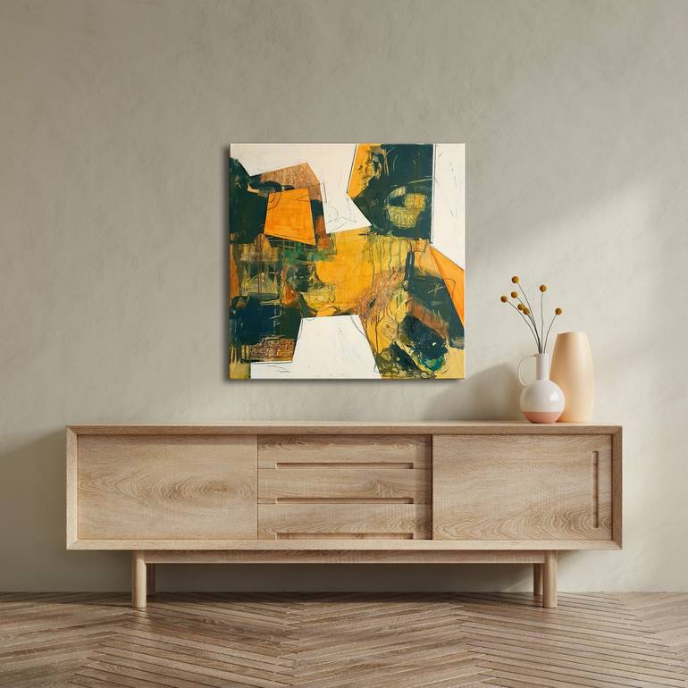 Original Abstract Painting by Iulia Paun