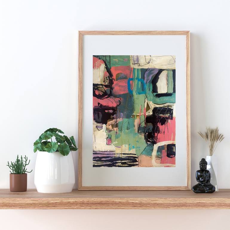 Original Abstract Painting by Iulia Paun