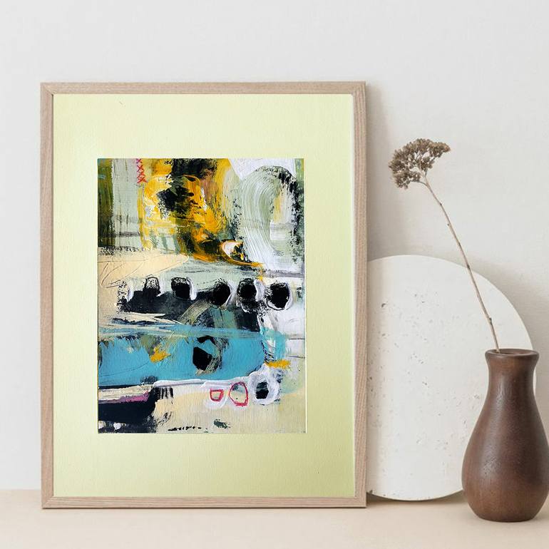 Original Abstract Painting by Iulia Paun