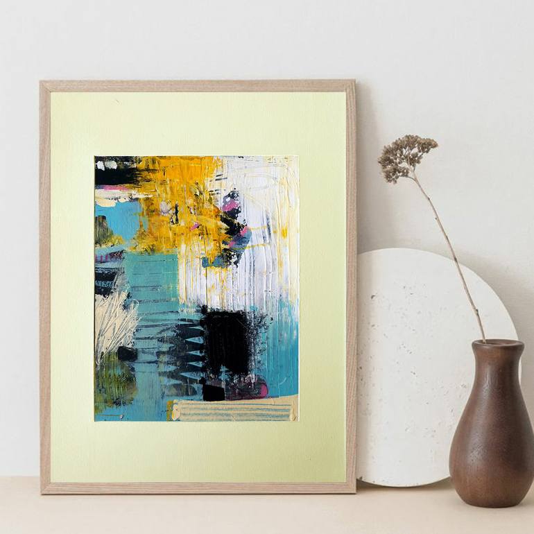 Original Abstract Painting by Iulia Paun