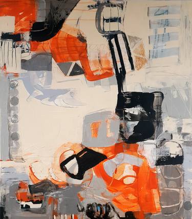 Original Abstract Paintings by Iulia Paun