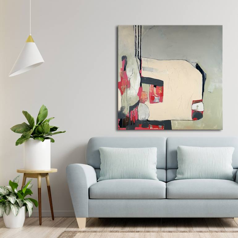 Original Abstract Painting by Iulia Paun