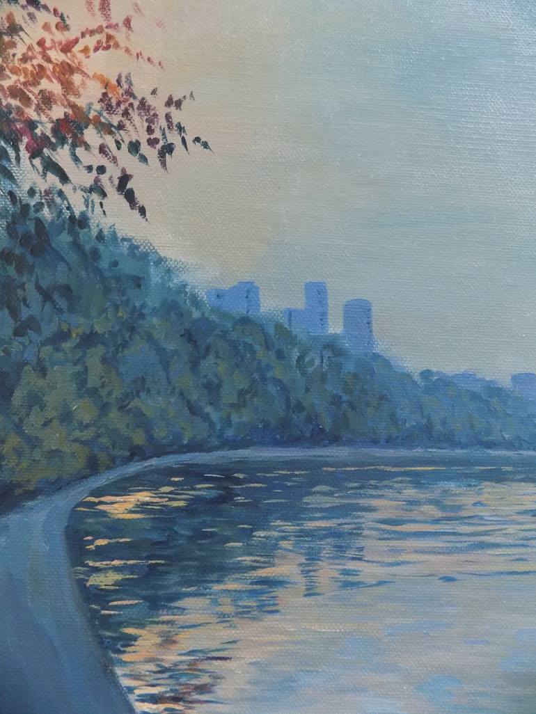 Original Impressionism Water Painting by Natalia Gorn