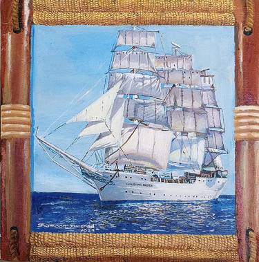 Original Ship Paintings by Shamoon Jamshed