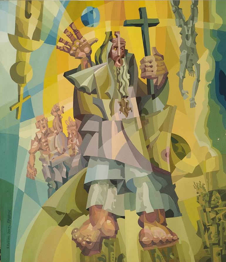 Print of Symbolism People Paintings by Oleksandr Kutil