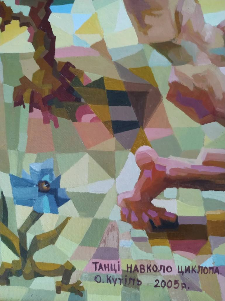 Original Abstract Painting by Oleksandr Kutil