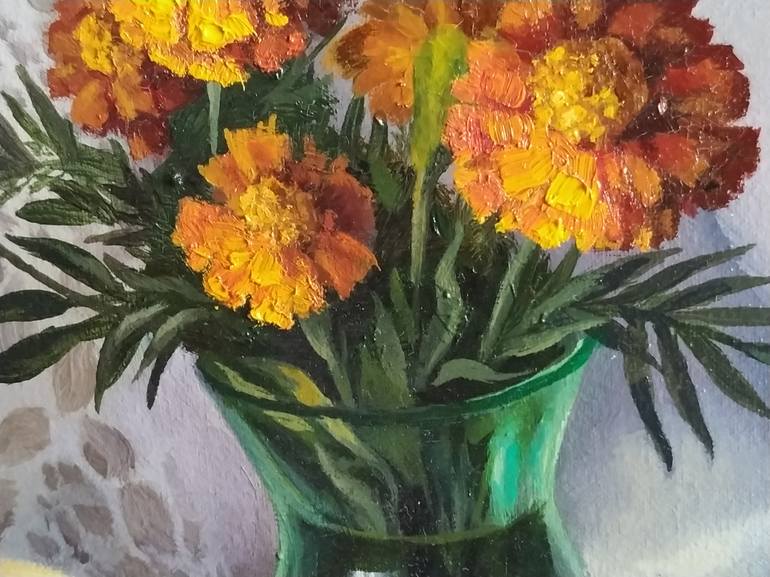 Original Fine Art Still Life Painting by oleksandr kutil