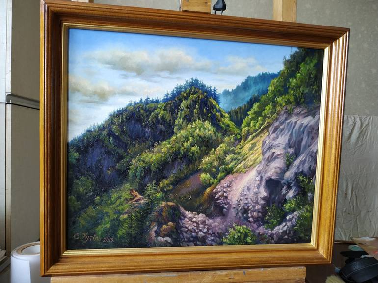 Original Realism Landscape Painting by oleksandr kutil