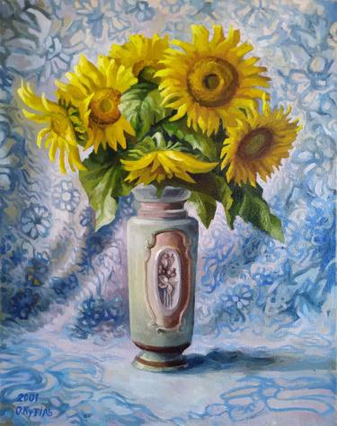 Print of Fine Art Floral Paintings by oleksandr kutil