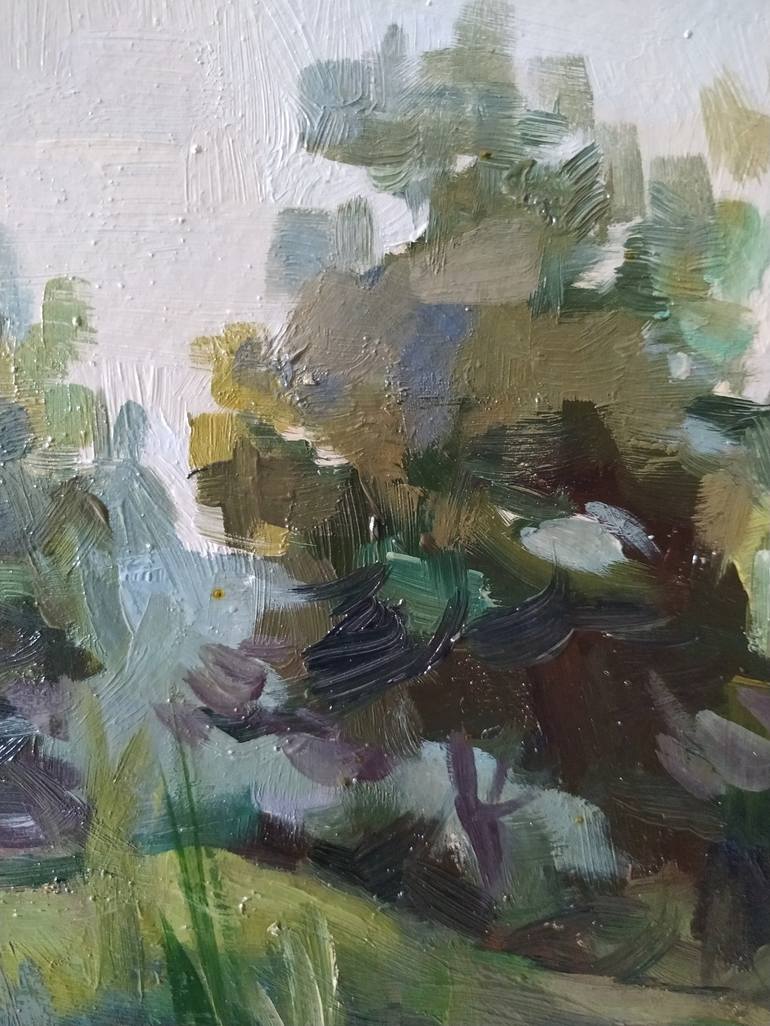 Original Impressionism Landscape Painting by oleksandr kutil