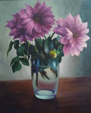 Print of Fine Art Floral Paintings by oleksandr kutil