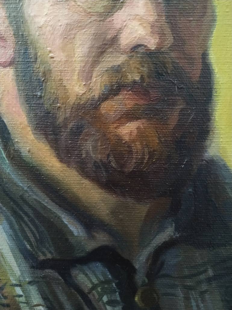 Original Portrait Painting by oleksandr kutil