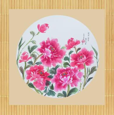 Print of Floral Paintings by RAN HAO