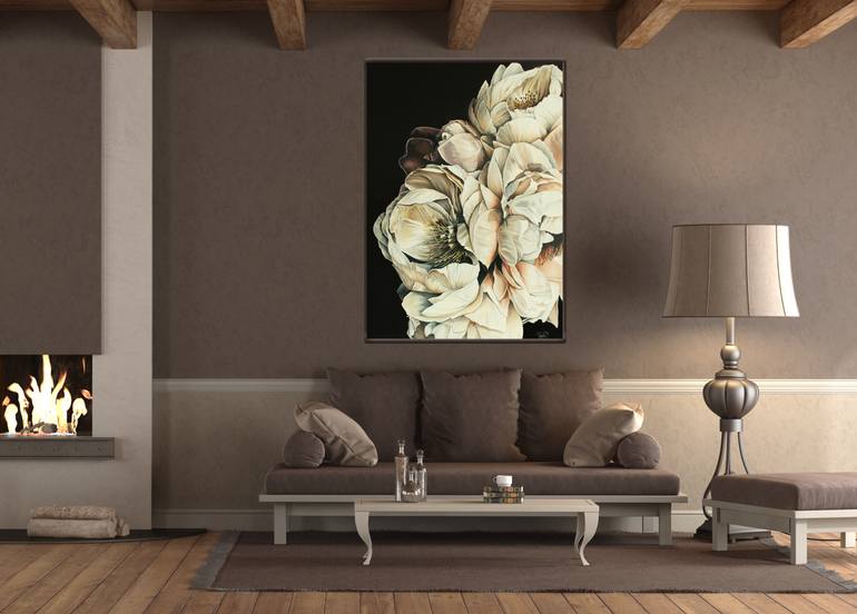 Original Figurative Botanic Painting by Arte Di Didi