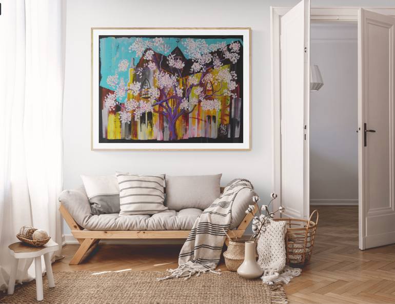 Original Expressionism Botanic Painting by Pamela Kenny-Levick