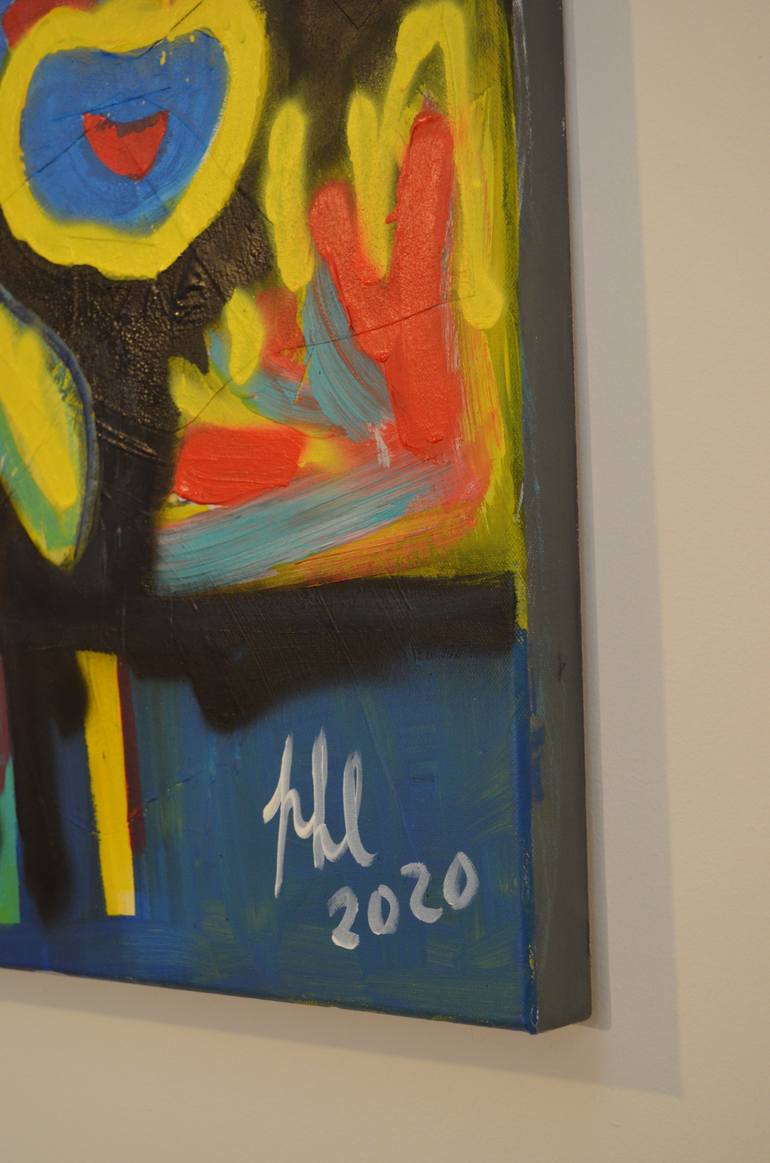 Original Modernism Still Life Painting by Pamela Kenny-Levick