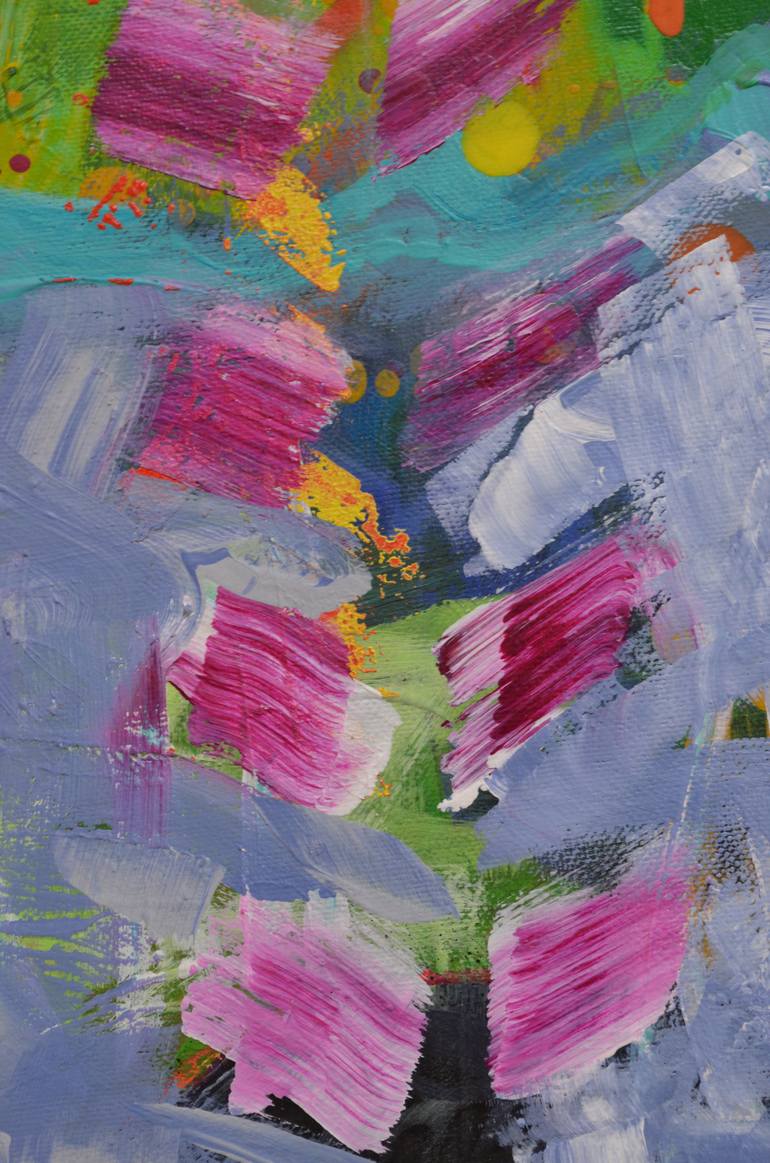 Original Expressionism Fashion Painting by Pamela Kenny-Levick