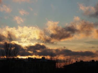 Cityscape of evening sky. Old Moscow. №2 - Limited Edition of 12 thumb