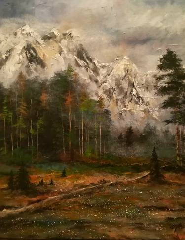 Original Landscape Painting by David Murachashvili