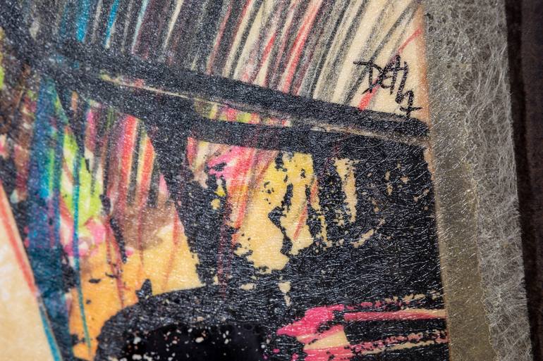 Original Expressionism Men Painting by Thierry Delsart