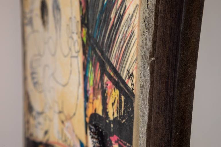 Original Expressionism Men Painting by Thierry Delsart