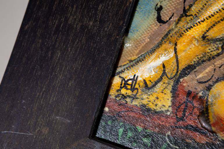 Original Expressionism Nude Painting by Thierry Delsart