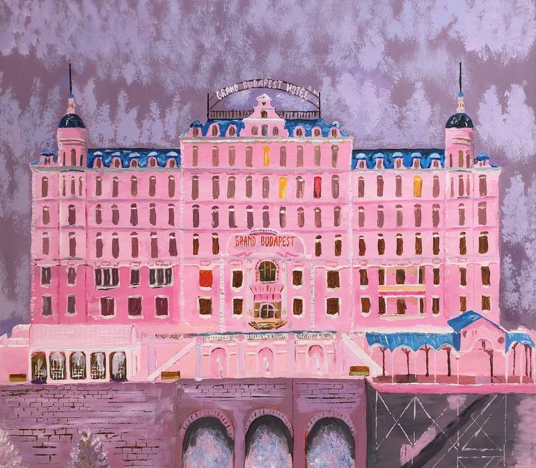 Grand Budapest Hotel Art Print