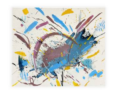 Original Abstract Expressionism Abstract Paintings by Iveta Smidt