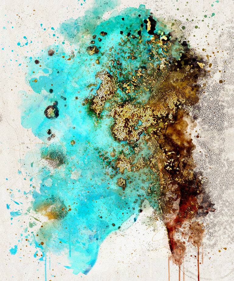 Original Abstract Painting by Sibel Dayı